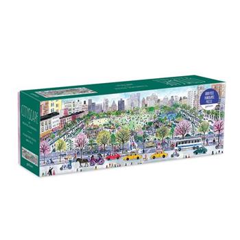 Galison Puzzle Panorama města 1000 dílků Poškozený obal