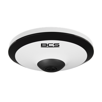 BCS-L-FIP25FSR1-AI2 5.0 Mpix venkovní IP dome kamera (rybí oko) s mikrofonem a WDR