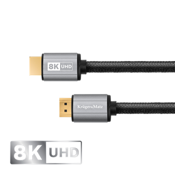 Kabel HDMI-HDMI 2.1 8K Kruger&Matz 1,8 m