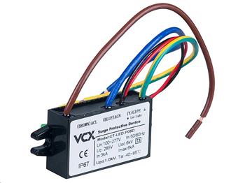 Přepěťová ochrana VCX CT-LED-P06 třída D (T3) 1kV