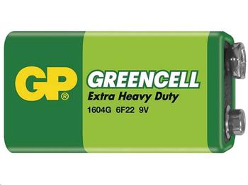 Baterie GP Greencell 6F22 (9V) Zn-Cl