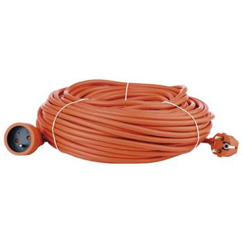 Prodlužovací kabel spojka 40m 3x 1,5mm, oranžový