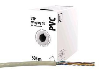 UTP kabel CAT 5E CCA PVC EMOS 305m