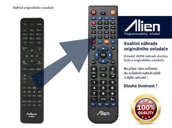 Dálkový ovladač ALIEN HD-BOX Enibox - náhrada