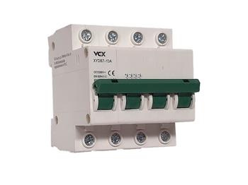 VCX XYDB7-13A 4P DC jistič, DC1000V, na DIN lištu