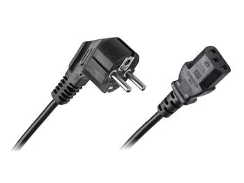 Kabel napájecí PC AC 230V KPO2772-1.5  1,5m lomený