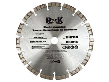 Kotouč diamantový lisovaný za studena 230x12x22.23mm GEKO RK0115