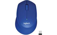 M330 Silent Plus myš Blue LOGITECH