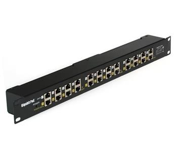 MHPower POE-PAN12-GB Gigabitový stíněný 12-portový pasivní POE panel