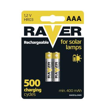 Baterie Raver NiMH 400mAh AAA 2ks