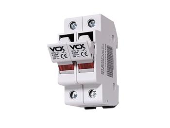 VCX CFPV-32 pojistkový odpojovač, 2P, 32A, 1kV se signalizací, na DIN lištu