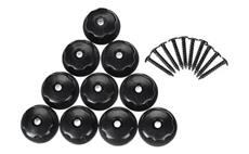 Sada háčků s vruty pro upevnění sítě/plachty k vozíku TRAILER HOOK SET 3, 10 ks SIXTOL