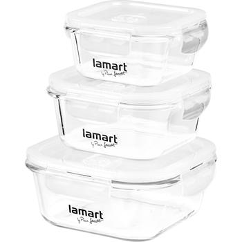 Set 3 dóz čtvercových LAMART LT6012 AIR