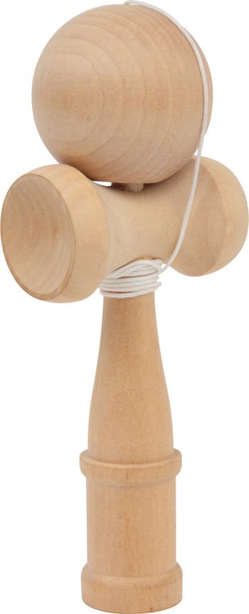 Small Foot Dětská dřevěná hra Kendama přírodní