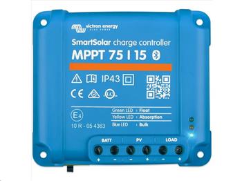 Victron SmartSolar 75/15 - 75V, 15A, BT, MPPT SCC075015060R