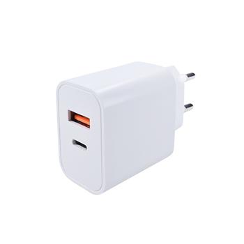 Solight DC71 USB A+C nabíjecí adaptér 20W fast charger