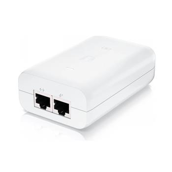 Ubiquiti U-POE-af - Gigabitový PoE Injektor 48V/0.32A (15,4W) - bílý