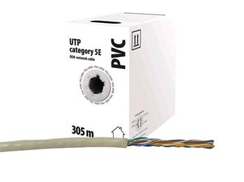 UTP kabel CAT 5E CCA PVC EMOS  305m